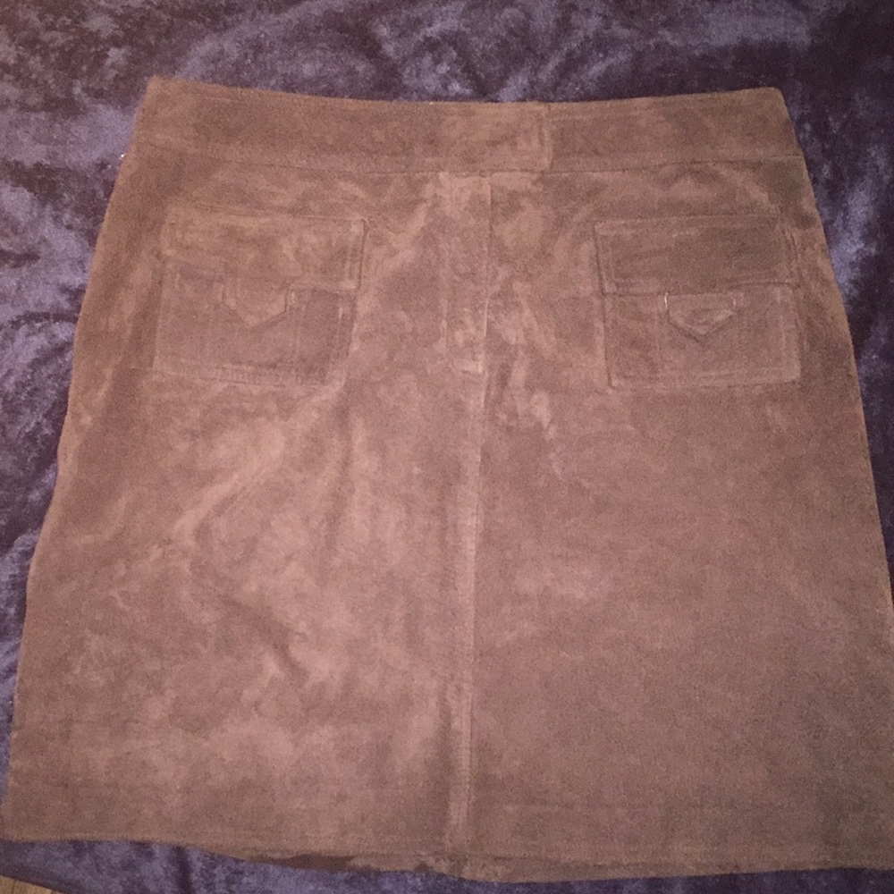 Leather skirt